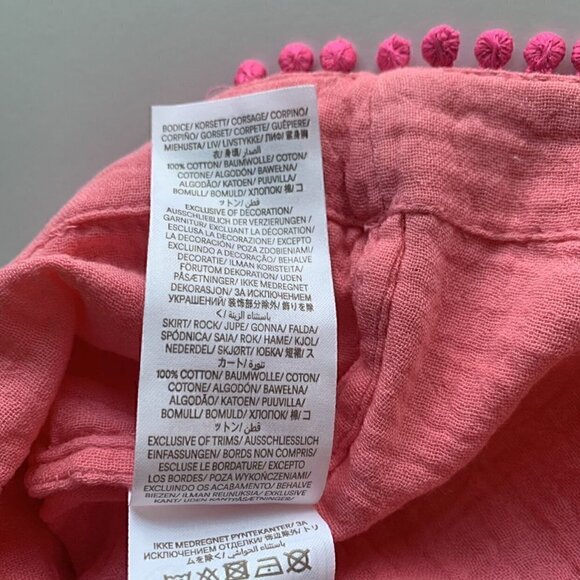 NWT Mini Boden Girl Woven Mix Texture Dress 4-5 years 4T - Picture 8 of 12